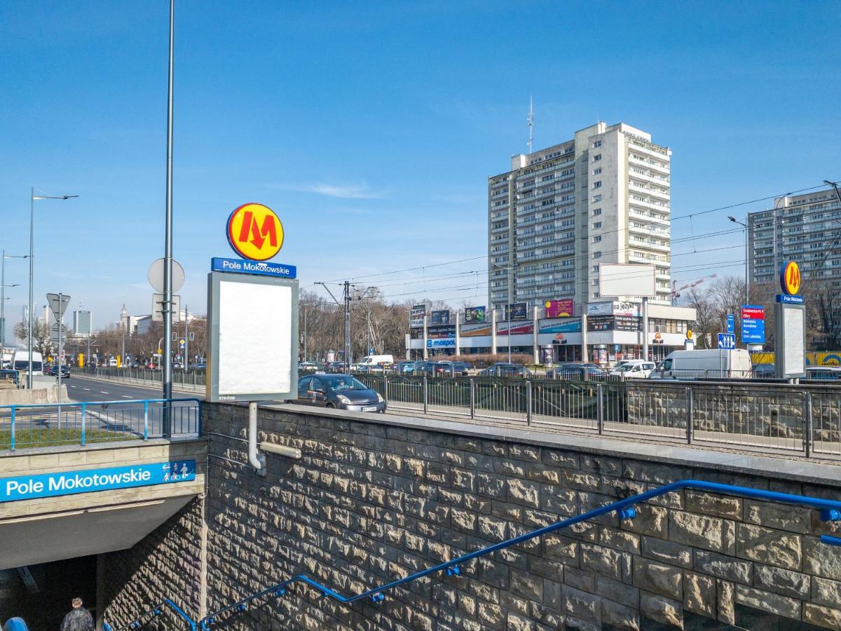 Apartament Fala Metro Sgh Klub Stodola Parking Parkview Fast Wifi Warszawa Eksteriør billede